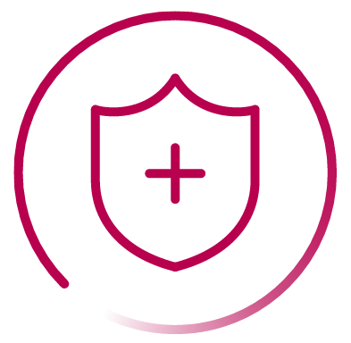 shield of safety icon